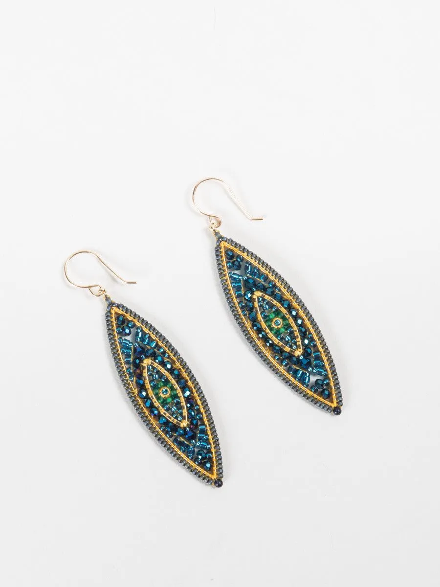 sapphire earrings