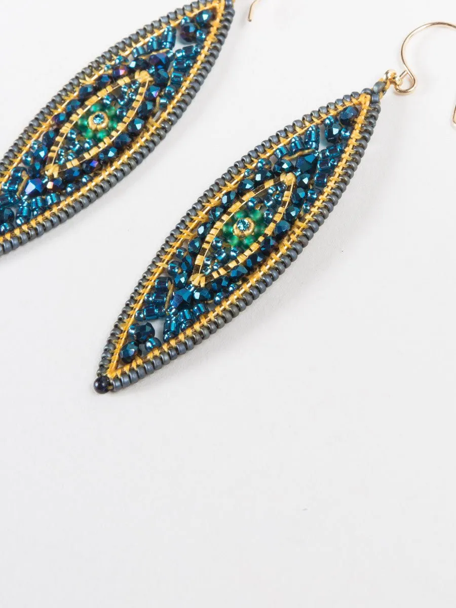 sapphire earrings