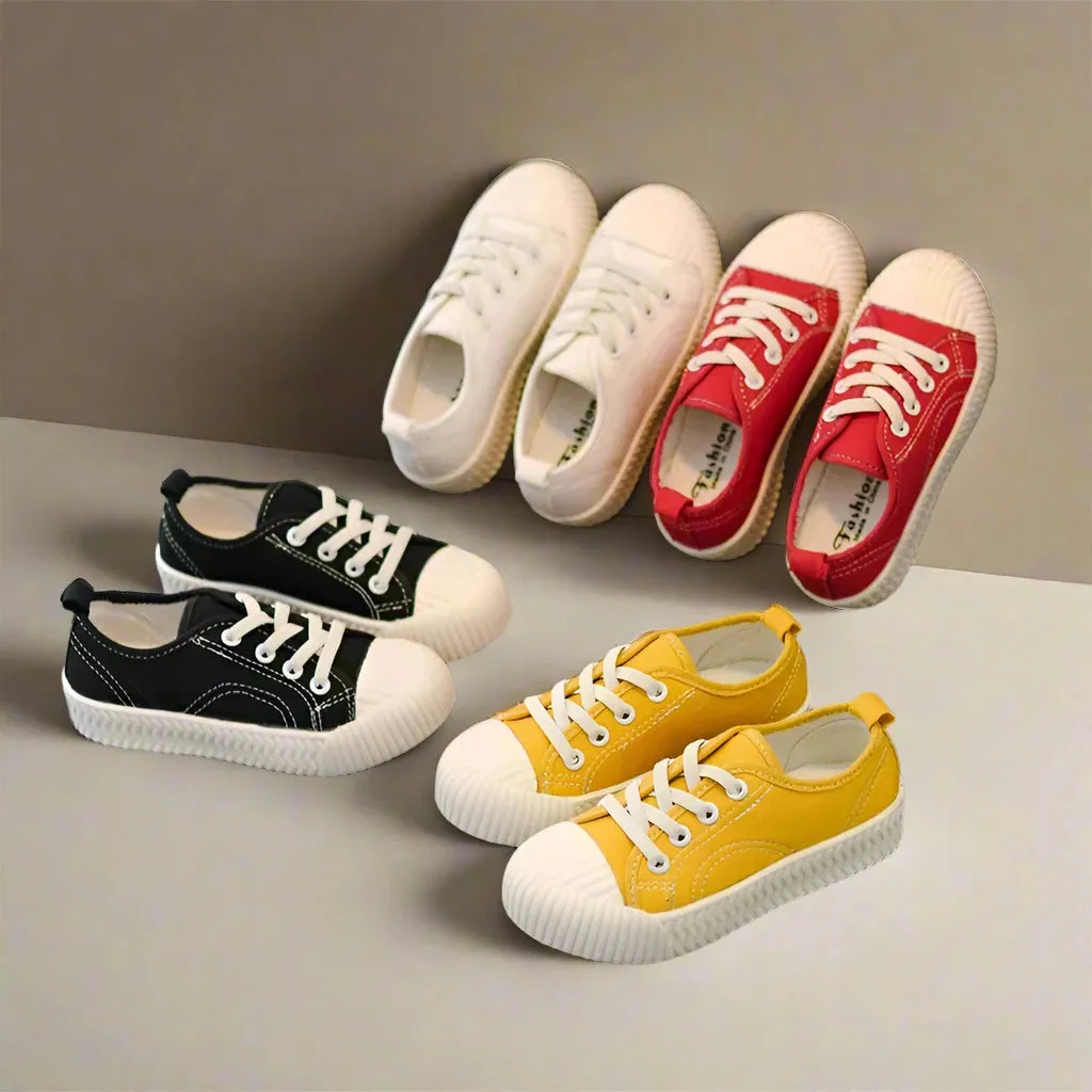 Sporty Canvas Sneakers