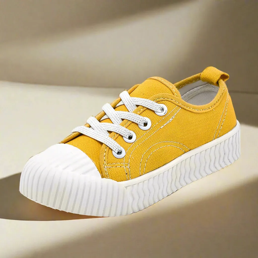 Sporty Canvas Sneakers