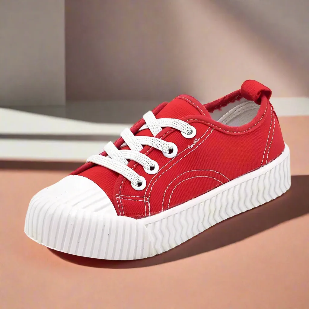 Sporty Canvas Sneakers