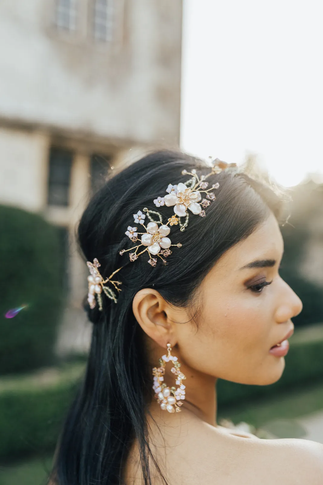 Spring Garden Chandelier Earrings