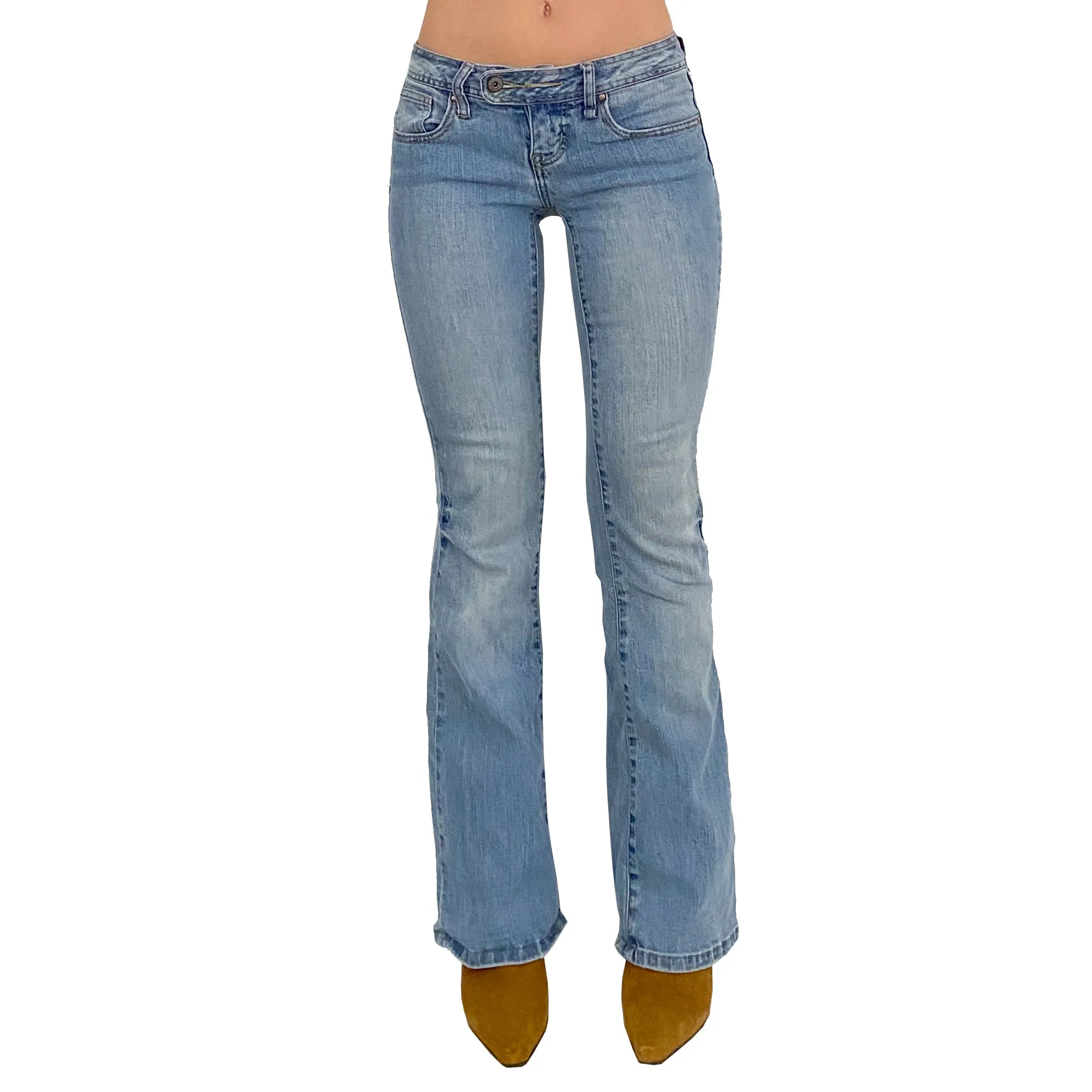 Studded Eagle Wing Jeans (XS)