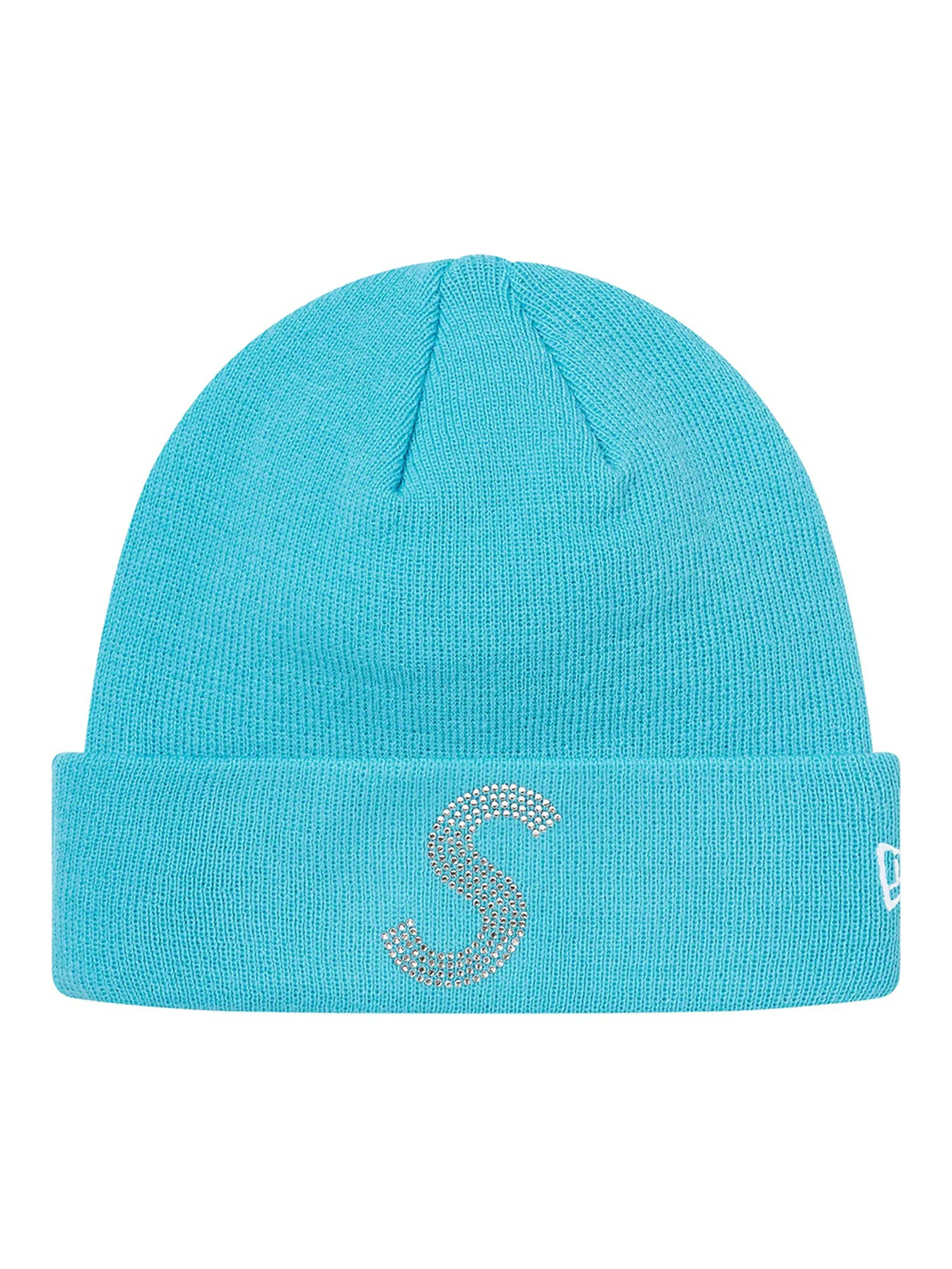 Supreme New Era Swarovski S Logo Beanie Teal [SS21]