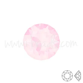 Swarovski 1088 xirius chaton crystal powder rose 6mm-ss29 (6)