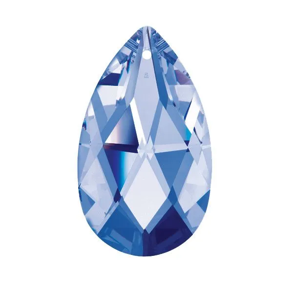 Swarovski Strass Crystal 2 inches Medium Sapphire Almond prism