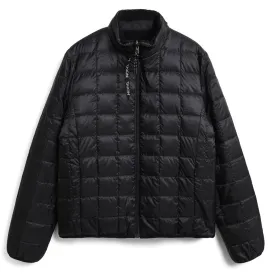 Taion Down Boa Reversible Jacket - Black-Black