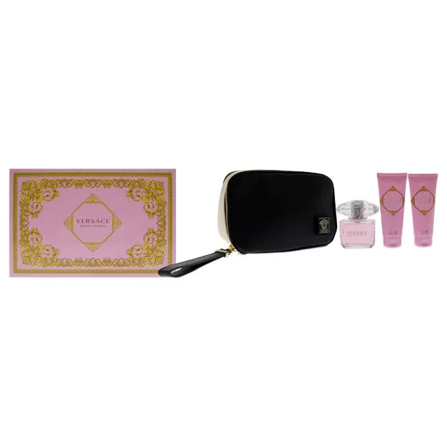 Versace Bright Crystal by Versace for Women - 4 Pc Gift Set