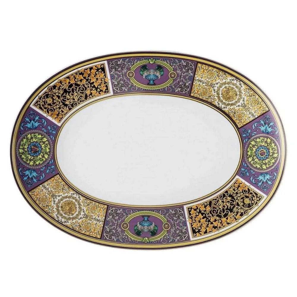 Versace meets Rosenthal Barocco Mosaic platter 38 cm