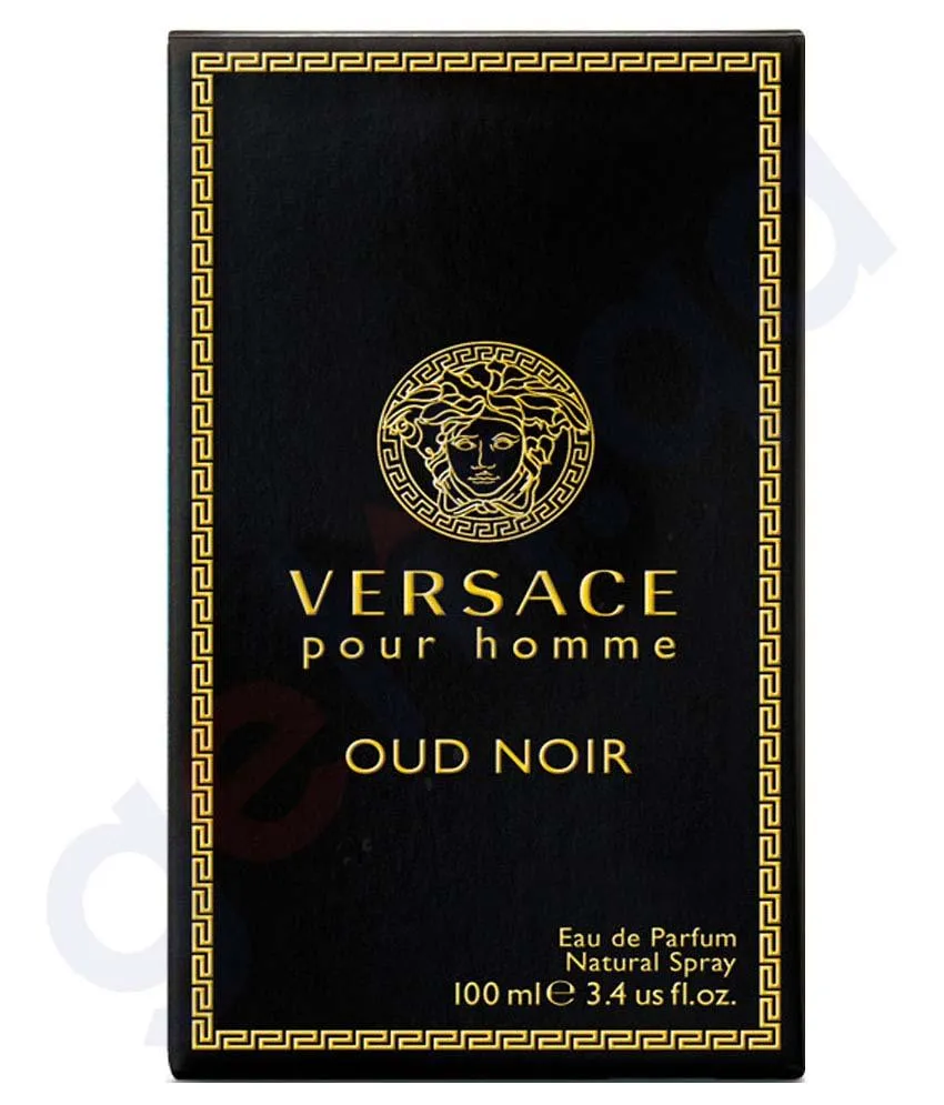 VERSACE OUD NOIR POUR HOMME EDP 100ML FOR MEN