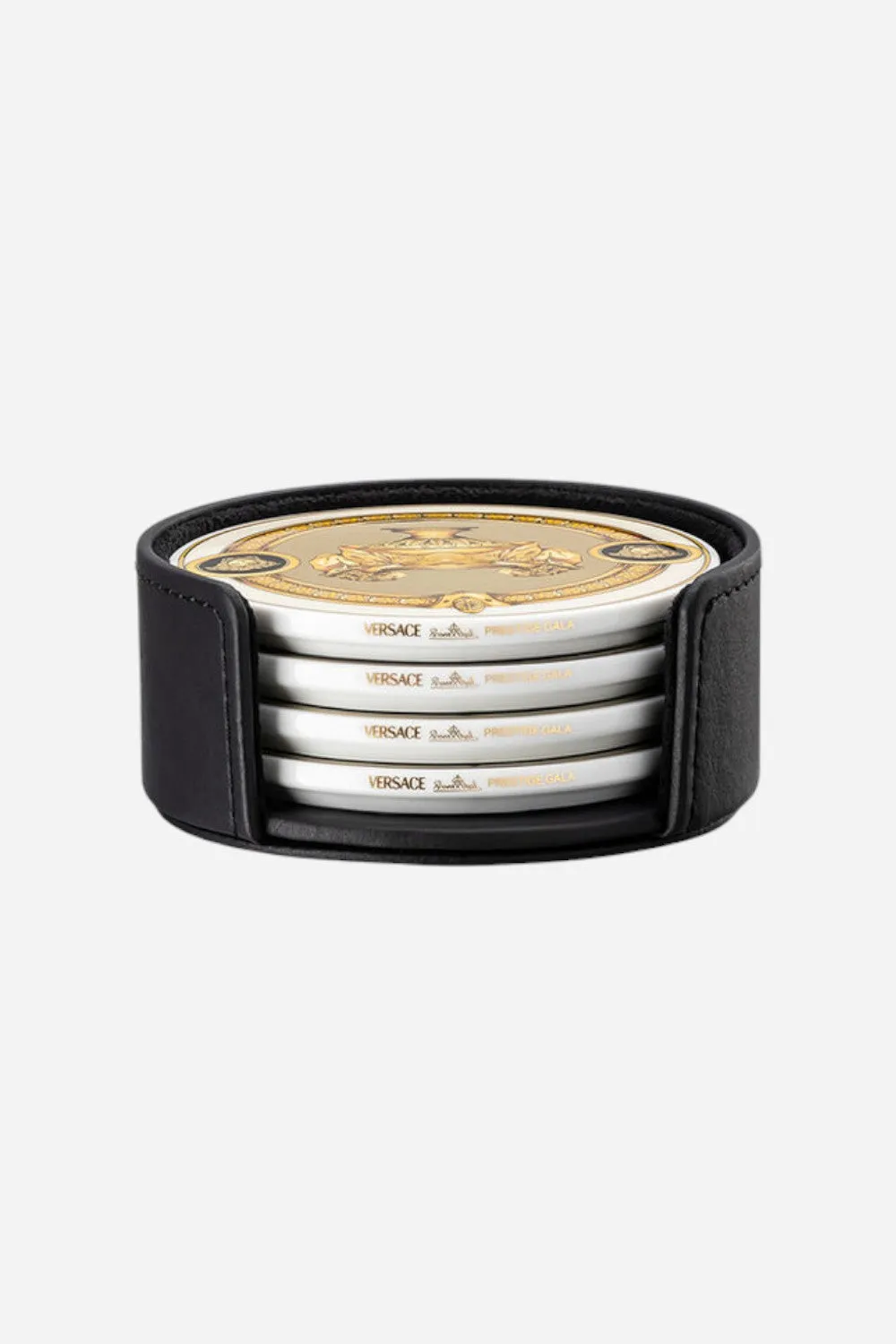 Versace X Rosenthal Prestige Gala Coaster Set of 4