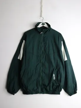 Vintage Brooks Windbreaker Mens Medium Green 90s