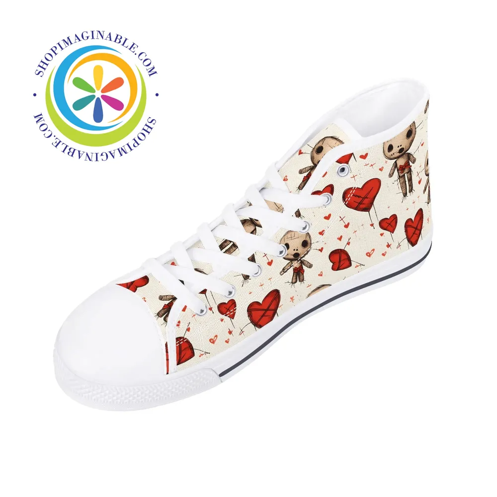 VooDoo Love Ladies High Top Canvas Shoes