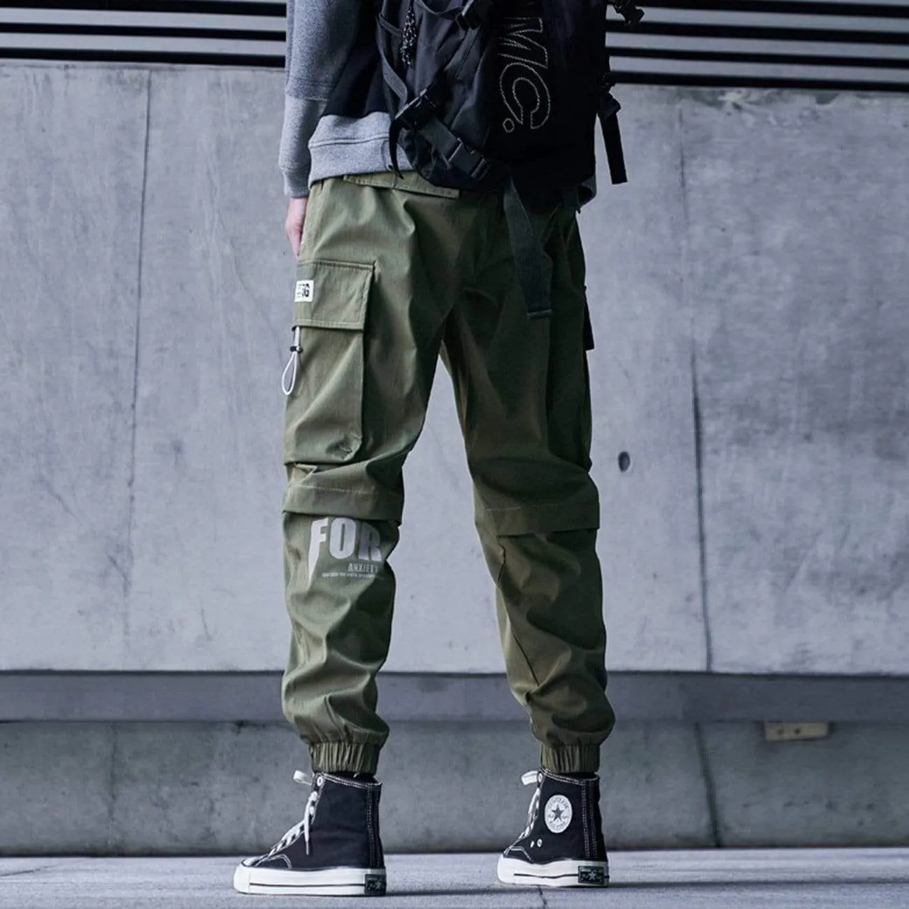 WLS Function Elastic Pockets Cargo Pants