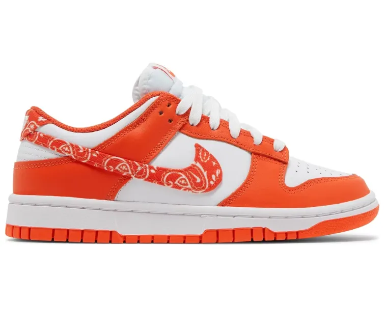 Women's Nike Dunk Low (Orange Paisley)