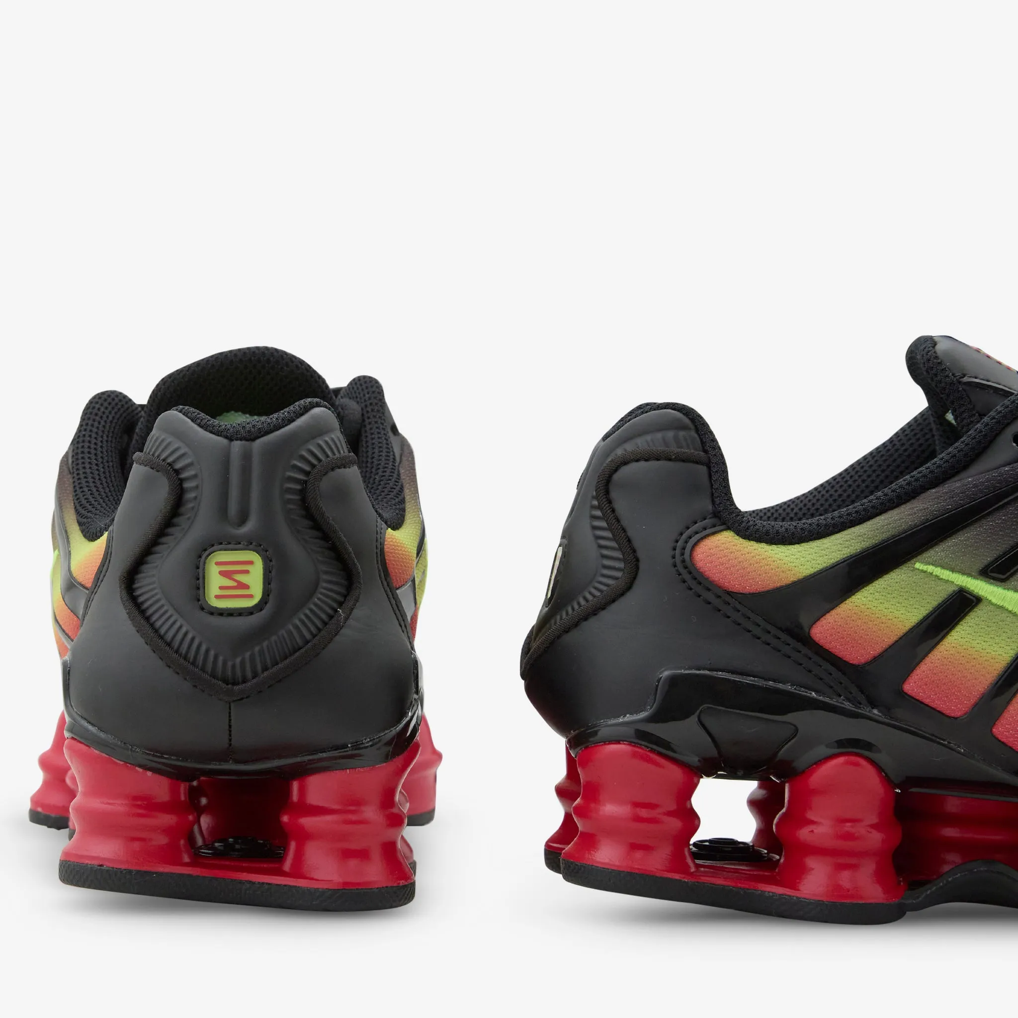 Women's Shox TL Black | Black | Volt | Fire Red