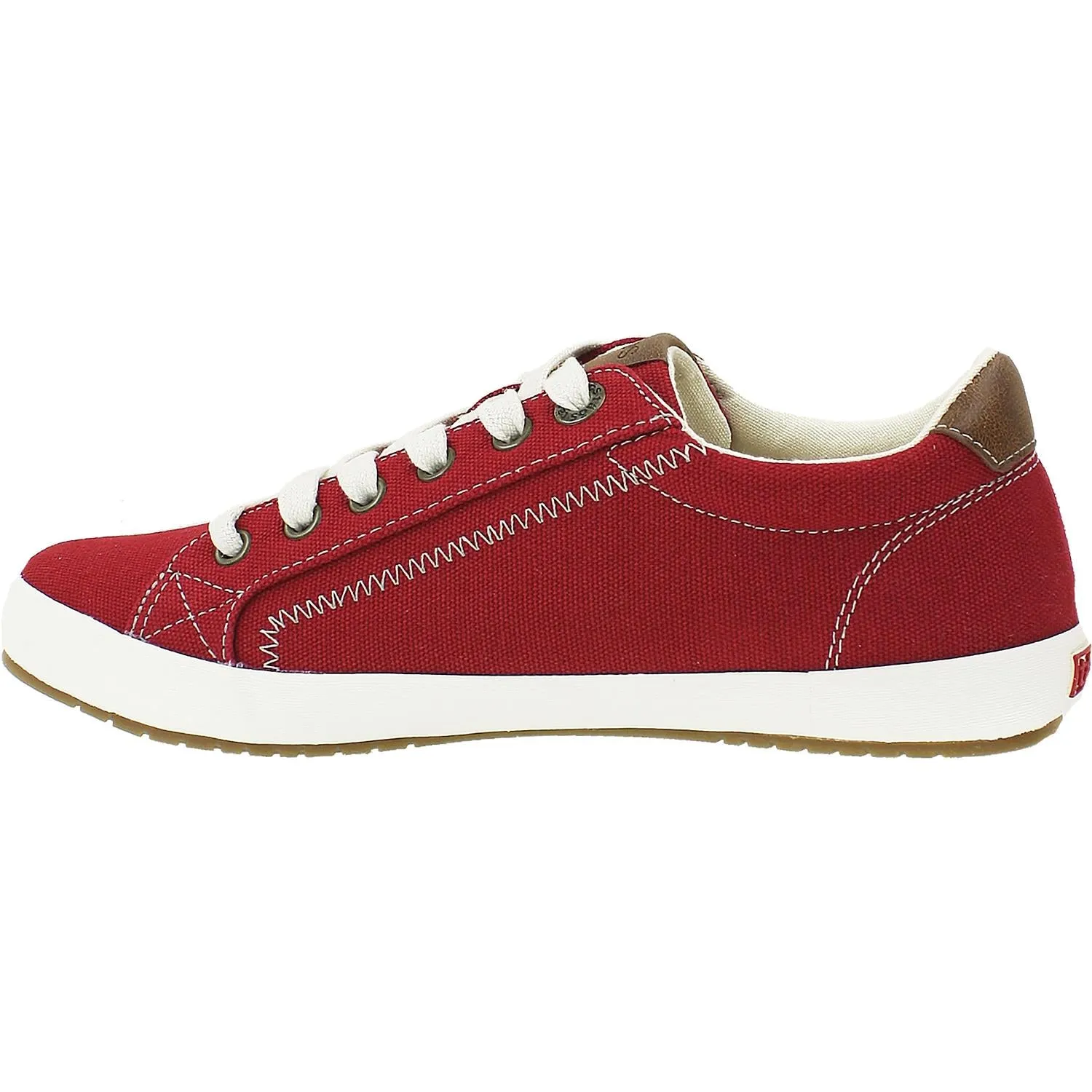 Women's Taos Star Burst Red Canvas