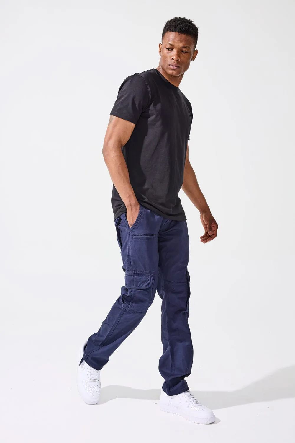 Xavier - OG Cargo Pants (Navy)